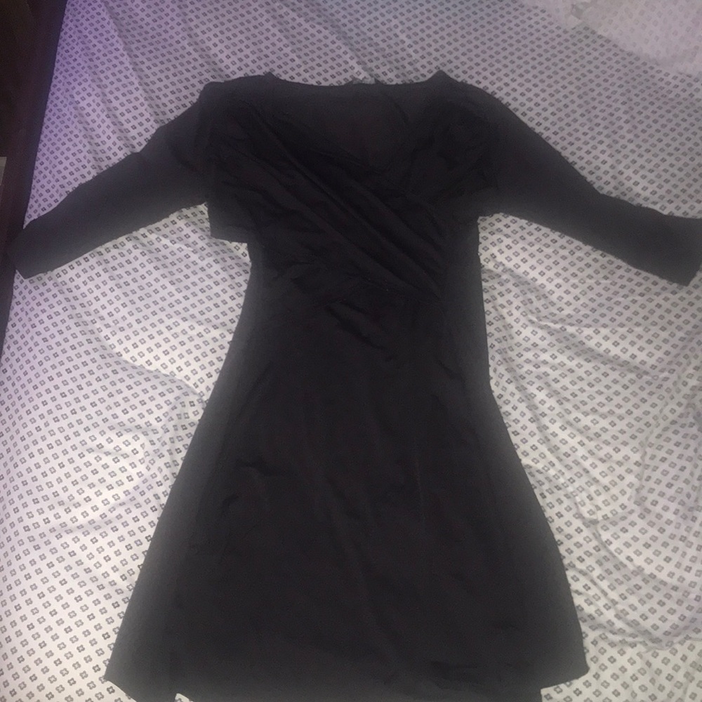 Beautiful elegant black dress.